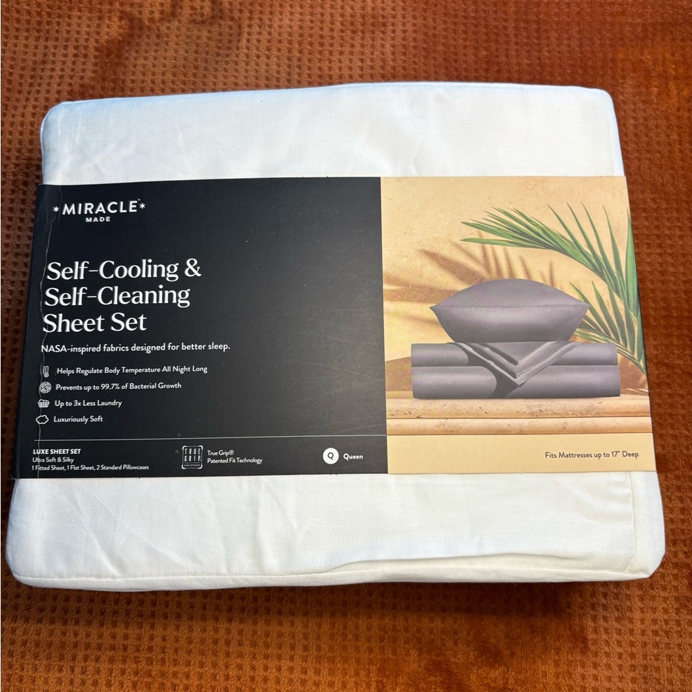 Miracle White Self-Cleaning Sheet Set
